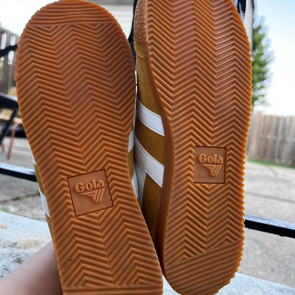 Gola Mustard and White Casual Shoes - Picture 3 of 4